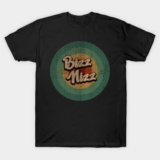 Circle Retro Vintage Bizz Nizz T-Shirt